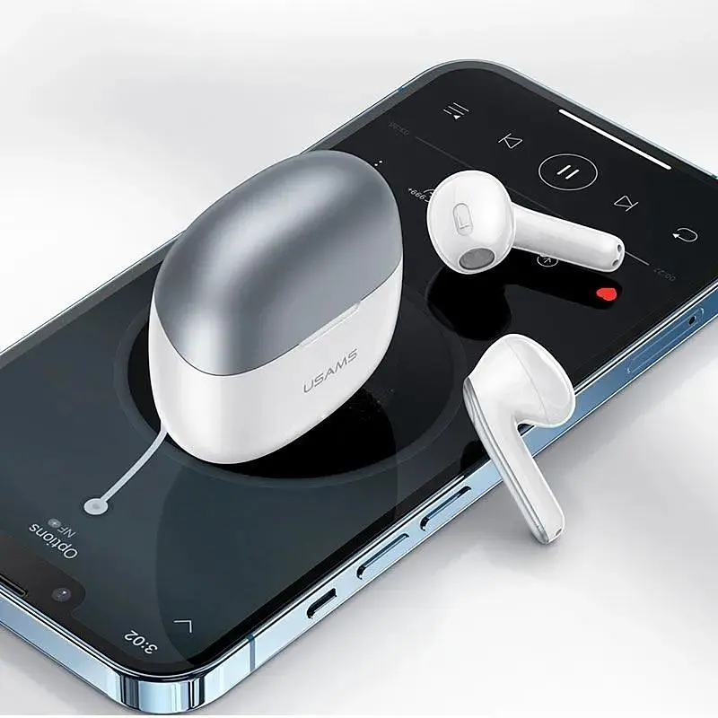 Наушники Bluetooth Usams TWS Earbuds XH09 BT5.1 белые - фото 5