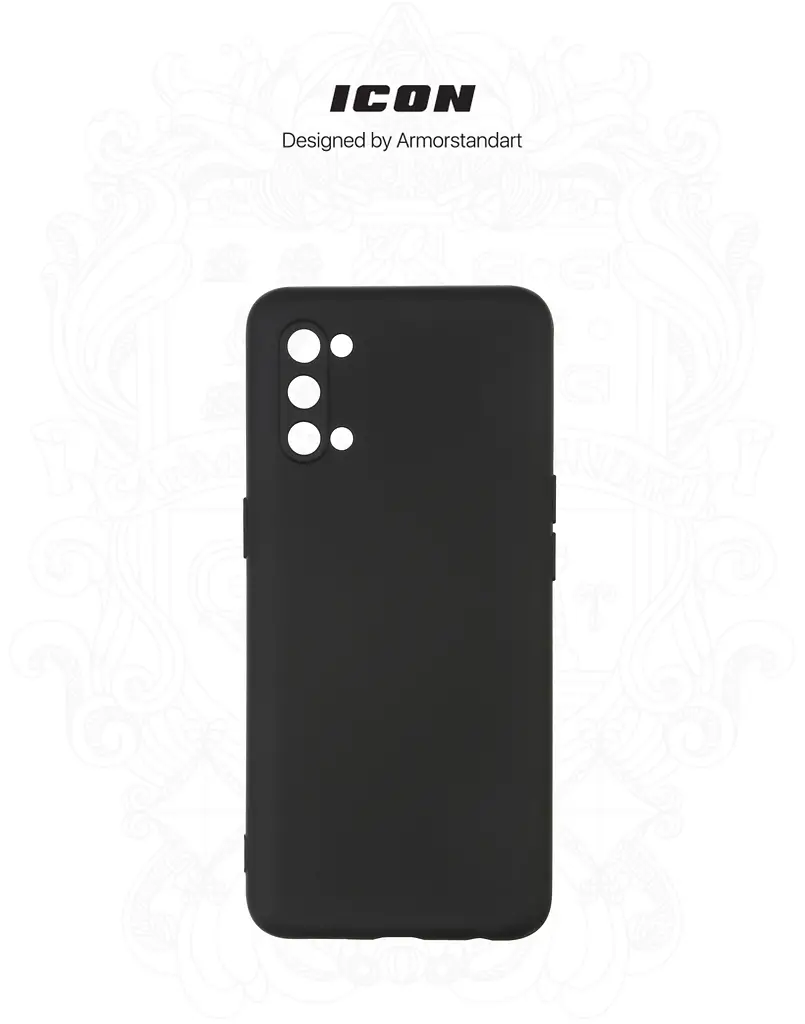 Чехол ArmorStandart ICON для OPPO Reno4 Camera cover Black (ARM57168) - фото 3