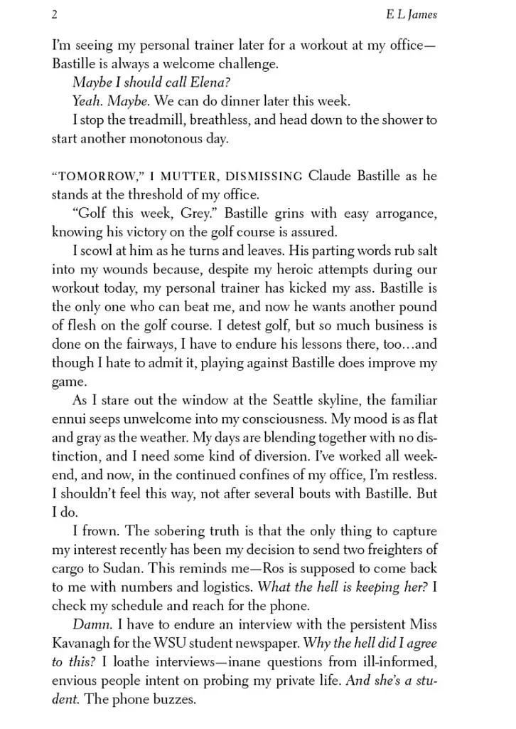 Grey. Fifty Shades of Grey as Told by Christian - фото 4