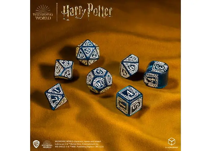Набор кубиков Harry Potter. Ravenclaw Modern Dice Set - Blue , 7 шт. (190142/2023/3/A) - фото 3