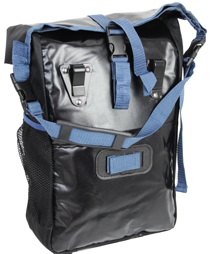 Велосумка на багажник з дощовиком 20 L Сrivit IAN326433-4 Чорна - фото 2