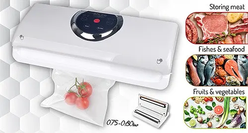 Вакууматор для упаковки пищи Adler AD 4503 + рулон пленки 3 м - фото 2