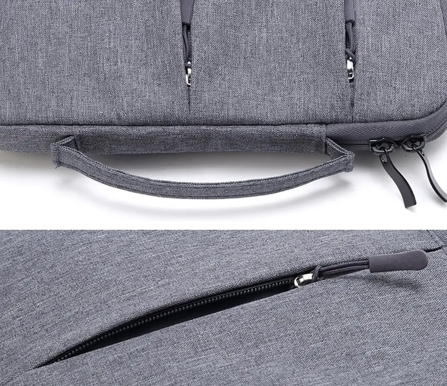 Сумка для ноутбука Primolux Compact 14" Grey - фото 6