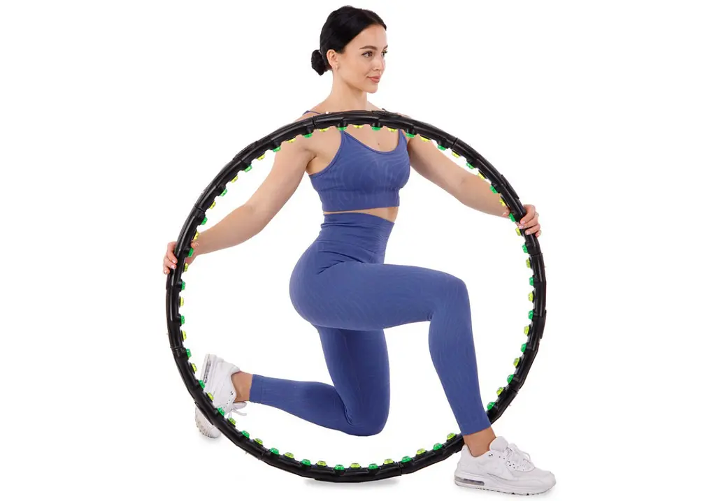 Обруч массажный (Хула Хуп) EasyFit Double Grace для похудения (EF-6002) - фото 6