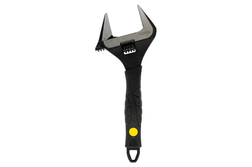 Ключ разводной Mastertool 250 мм (0-50 мм) расширенный захват - фото 2