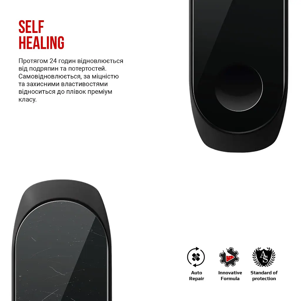 Гідрогелева плівка на годинники ArmorStandart Xiaomi Mi Band 3/4 захисна плівка для смарт годинників прозора (ARM57736) - фото 3