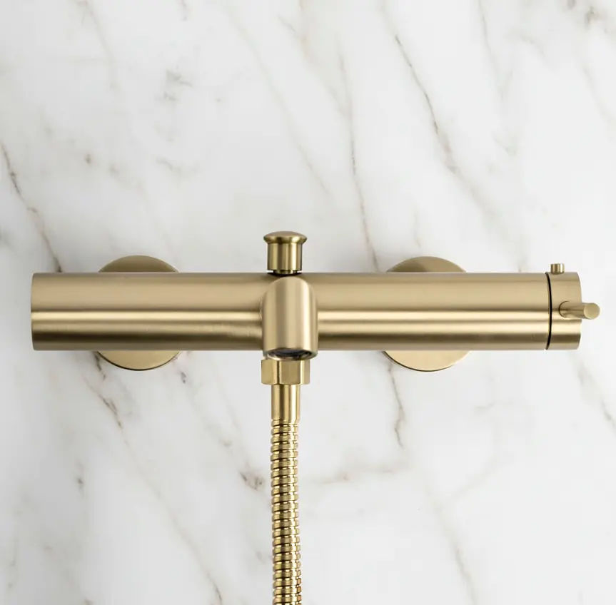 Змішувач для ванни Rea Foss brushed gold REA-B6890 - фото 3