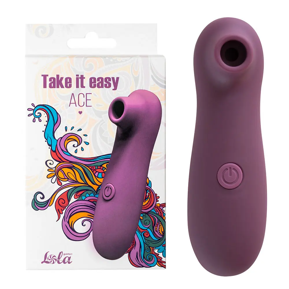 Вакуумний стимулятор клітора Lola Games Take It Easy (фіолетовий) - фото 13
