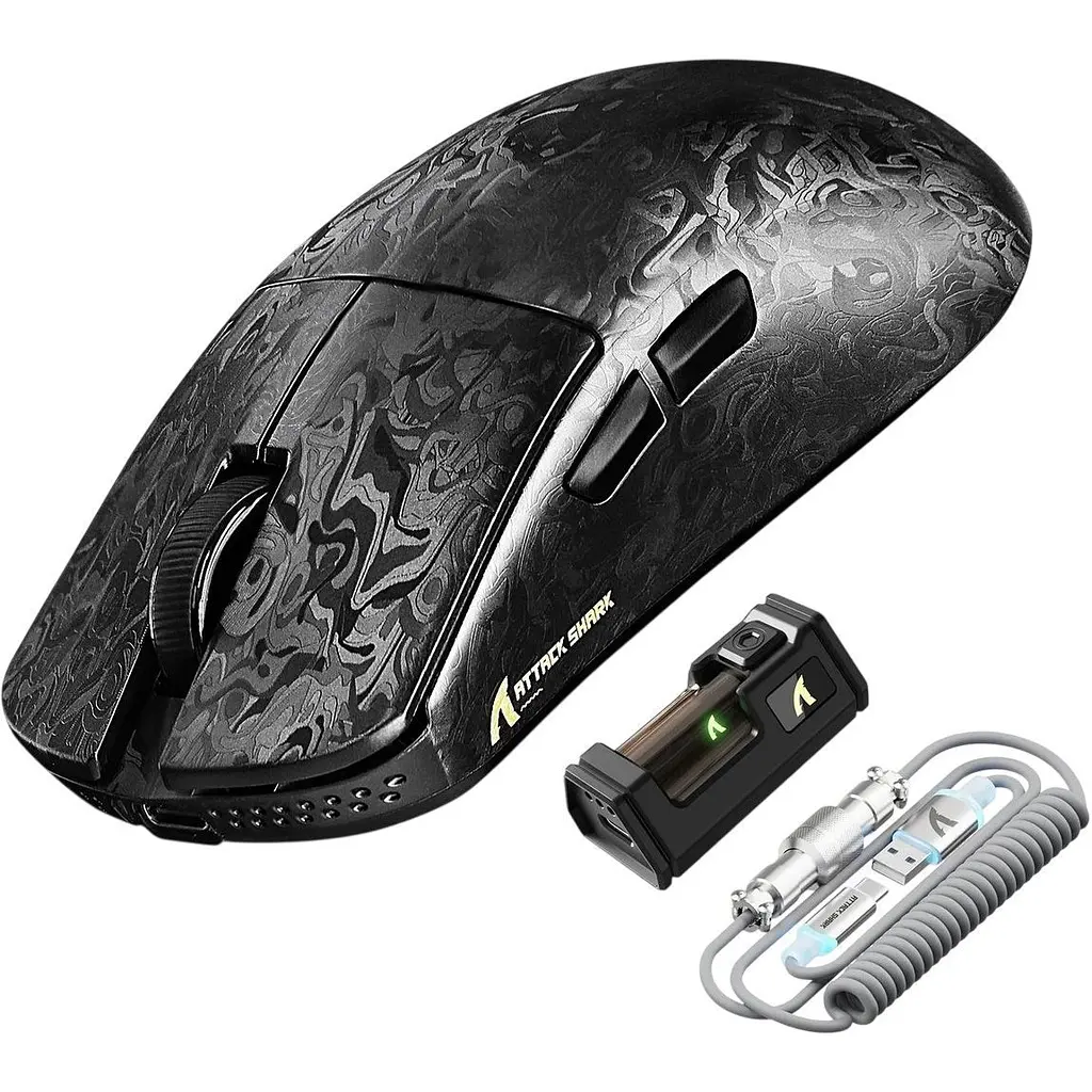 Миша Attack Shark R11 Ultra Forged чорна (AS-6972792472393-B) [166746] - фото 3