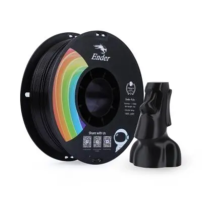 Пластик для 3D-принтера Creality PLA+ 1кг, 1.75мм, black (3301010306) - фото 5