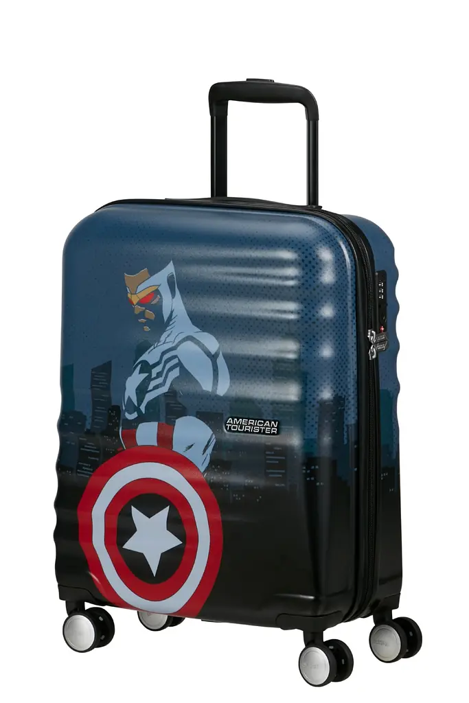 Валіза 55 См American Tourister WAVEBREAKER DISNEY CAPITAN AMERICA CITY 55х40х20 31C*03018 - фото 4