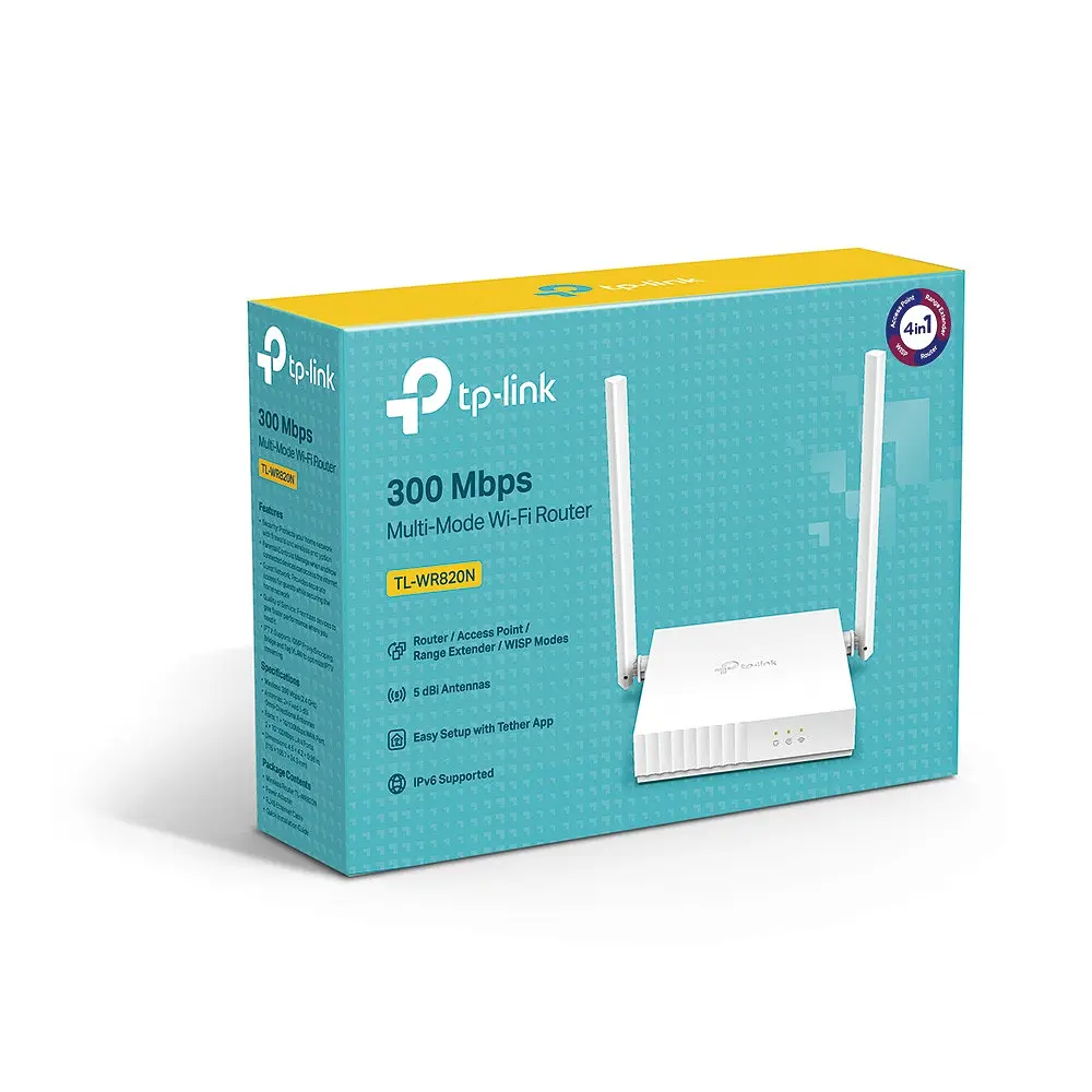 Беспроводной маршрутизатор - роутер TP-LINK TL-WR820N - фото 4