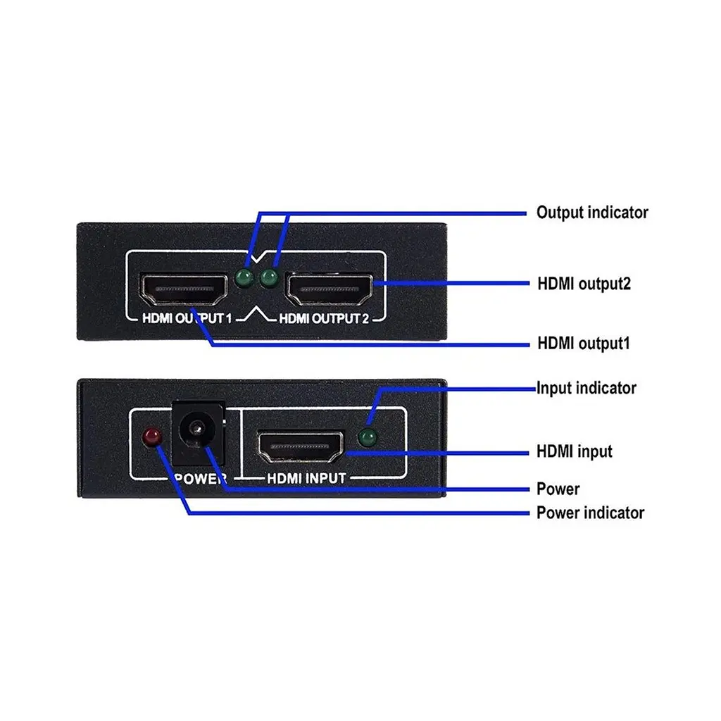Розгалужувач Dynamode HDMI Splitter 1x2 - фото 7