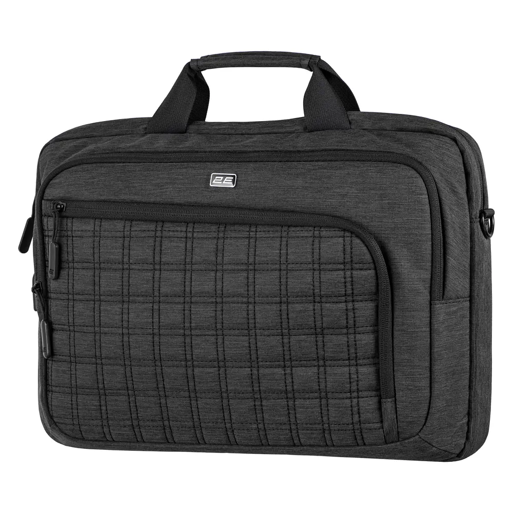 Сумка CrossSquares 16", черная 2E teh0014646 - фото 3