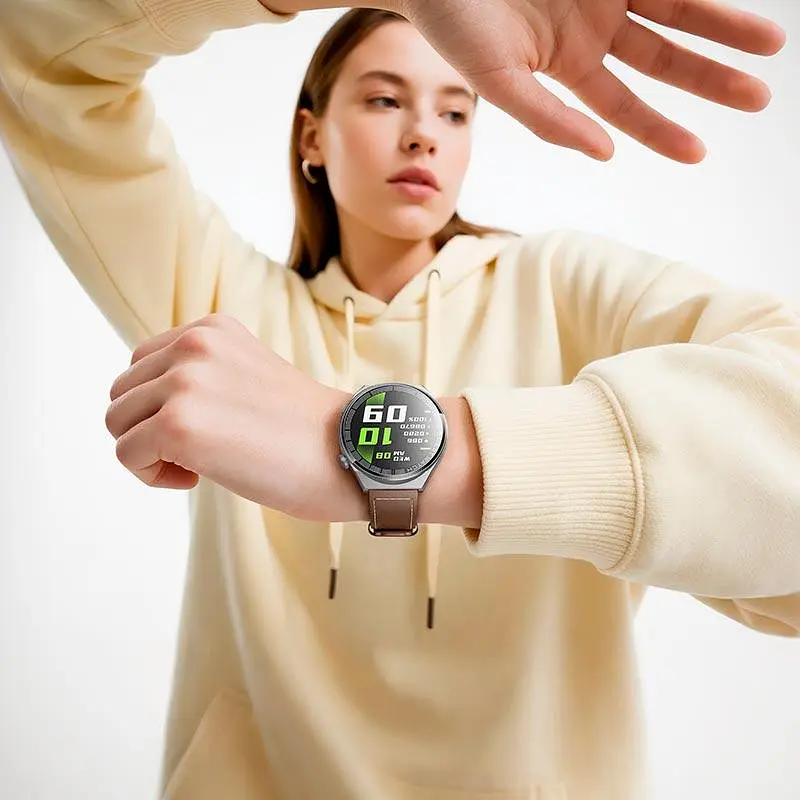 Smart sports watch (call version) Hoco Y35 HeatRate, 1.46" - фото 3