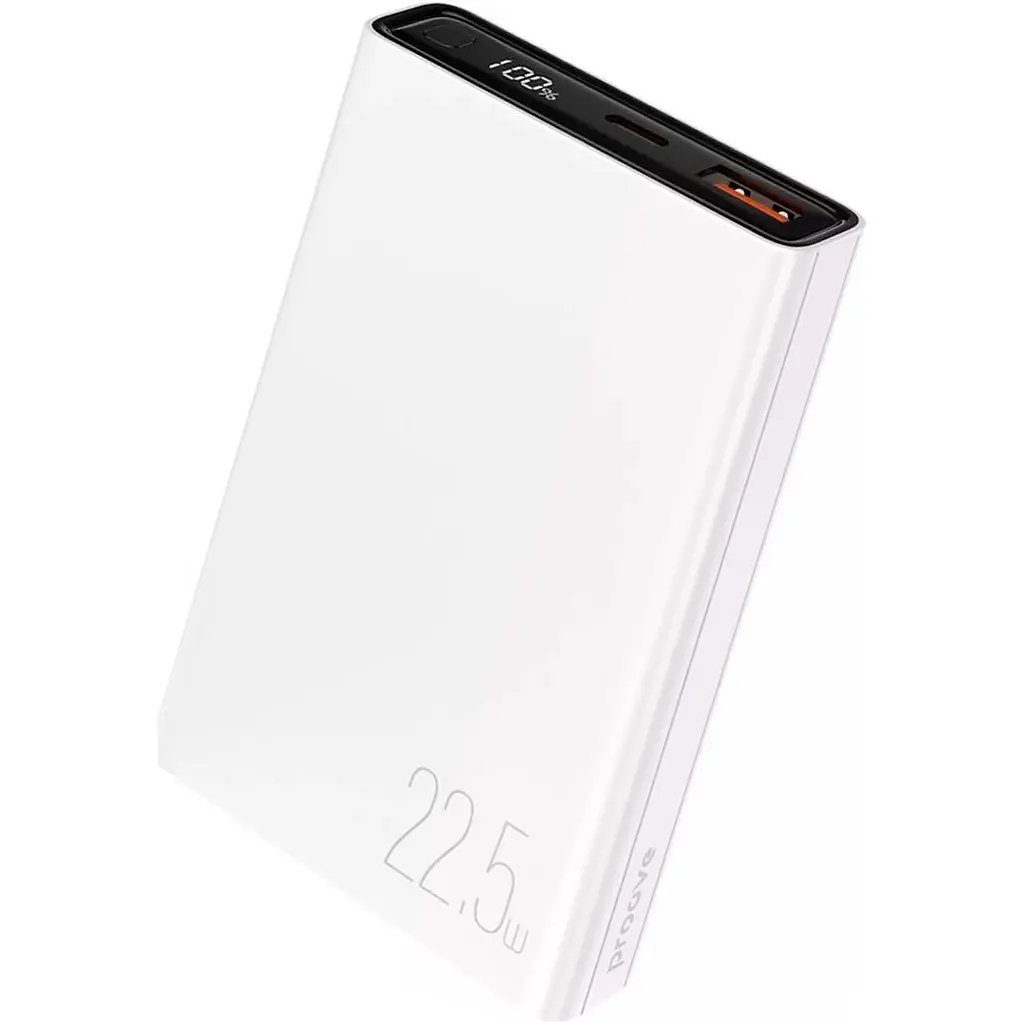 Зовнішній акумулятор Proove Hyper Flux 10000mAh 22.5W White PBH120120002 [104201] - фото 3