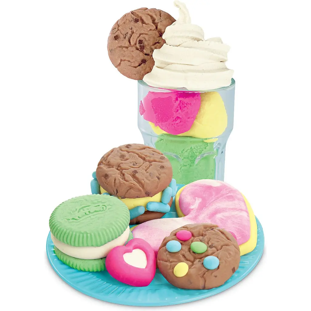 Набор для творчества с пластилином Hasbro Play-Doh Kitchen Creations Milk and Cookies Set (E5112_E5471)  - фото 7