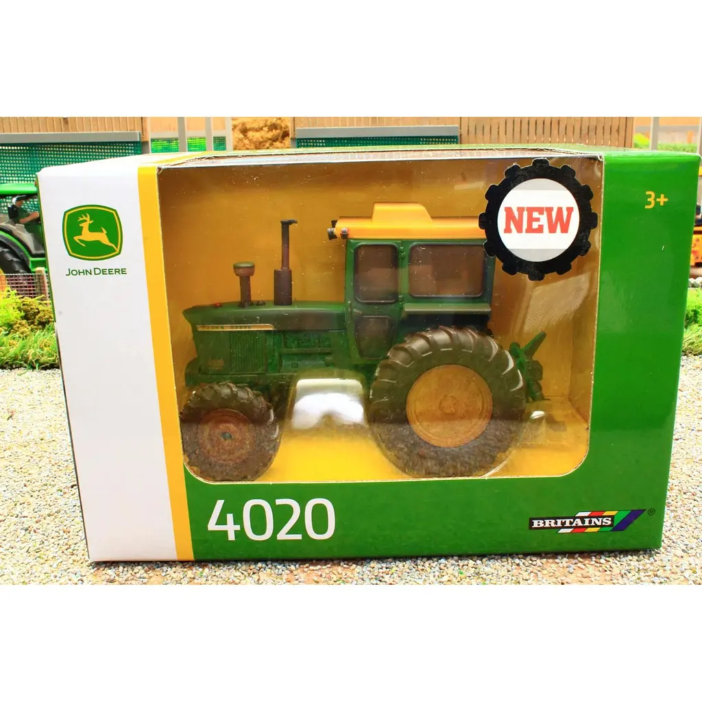 Модель Britains Трактор John Deere 4020 з кабіною 1:32 (43362) - фото 5