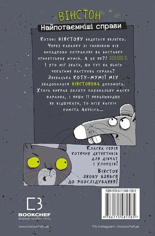 Вінстон. Найпотаємніші справи: Прокляття вартового кота - Фрауке Шойнеманн - фото 2