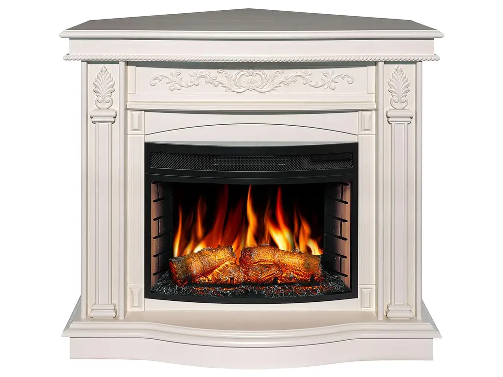 Камінокомплект універсальний 2в1 ArtiFlame Cardinal AF25 білий дуб