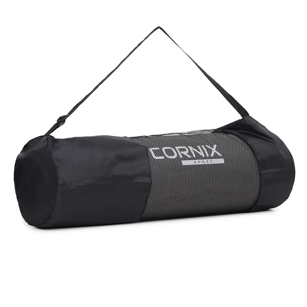 Килимок спортивний Cornix NBR 183 x 61 x 1 cм для йоги та фітнесу XR-0012 Grey - фото 4
