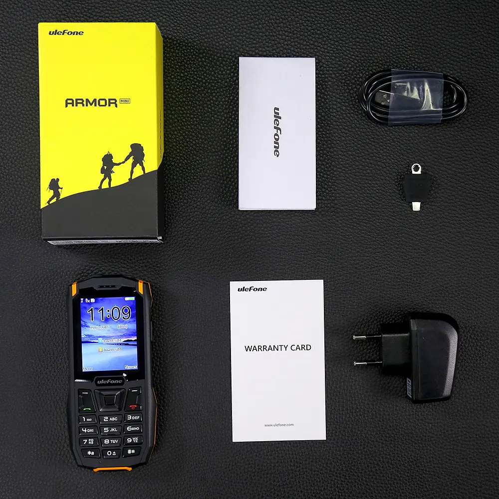 Захищений телефон Ulefone Armor Mini IP68 чорний - фото 5