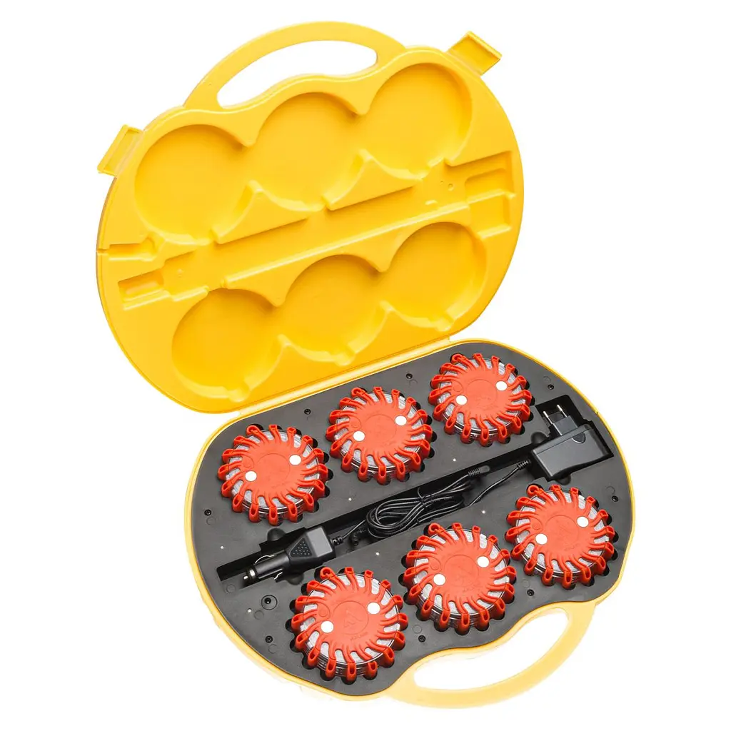 Комплект ліхтарів професійних Mactronic M-Flare (65 Lm) Amber Magnet Synch Recharg 12/220V (PSD0012) - фото 11