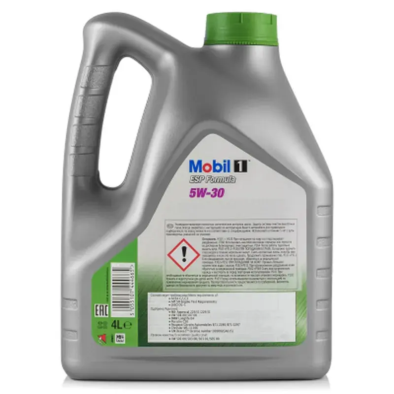 Моторна олива Mobil 1 ESP 5W30 4л (MB 5W30 M1 ESP 4L) - фото 3