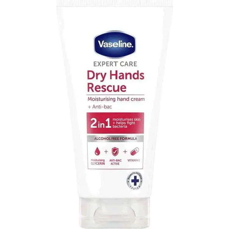 Крем для рук VASELINE 75мл Експетр догляд 2В1 Зволожуючий