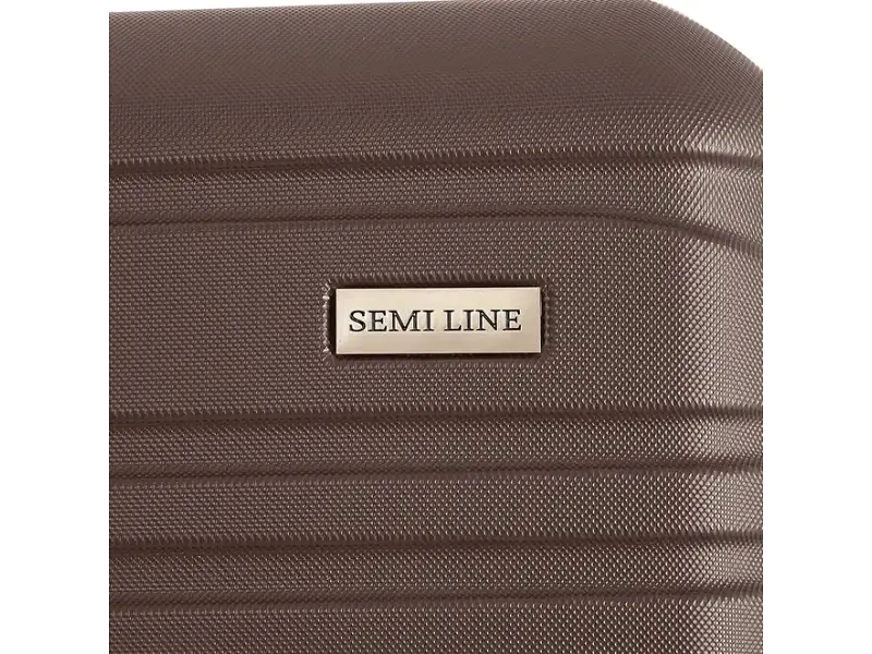 Валіза Semi Line 28 L Graphite/Brown (T5689-3) - фото 5