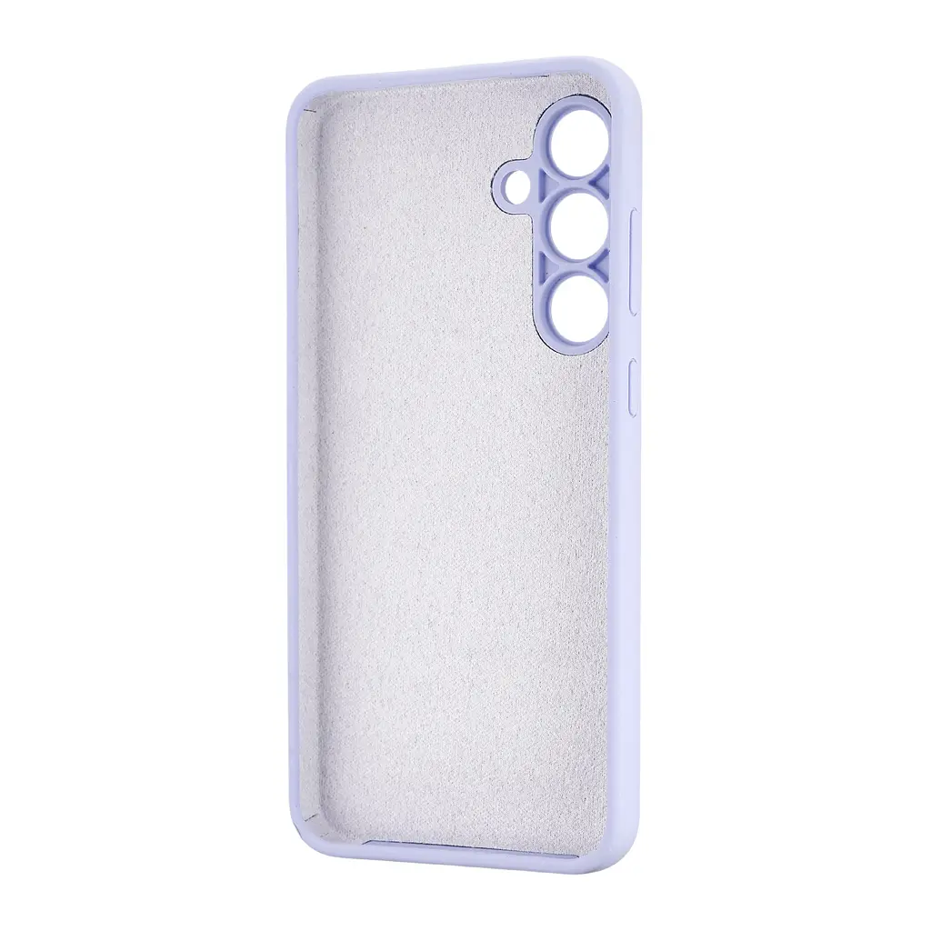 Чохол Silicone Case Samsung S24 FE (S721) Lilac Purple - фото 2
