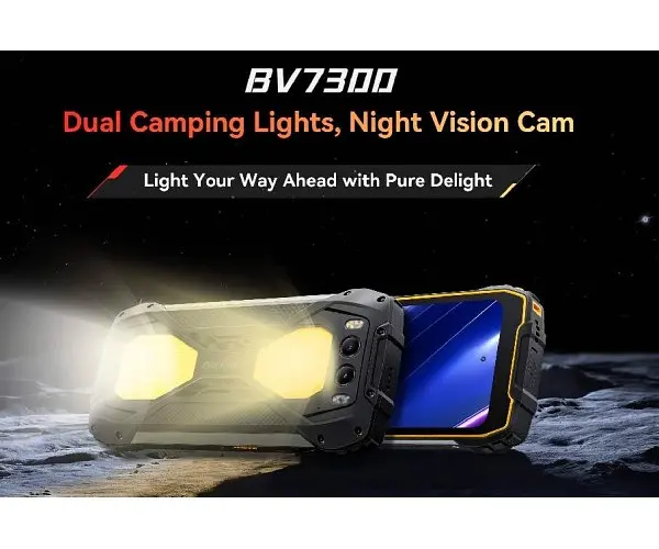 Смартфон Blackview BV7300 6/256GB з акумулятором 15000 mAh водонепроникний чорний - фото 7