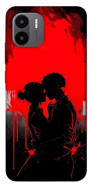 TPU чохол Demsky Silhouette couple для Xiaomi Redmi A1+ / A2+