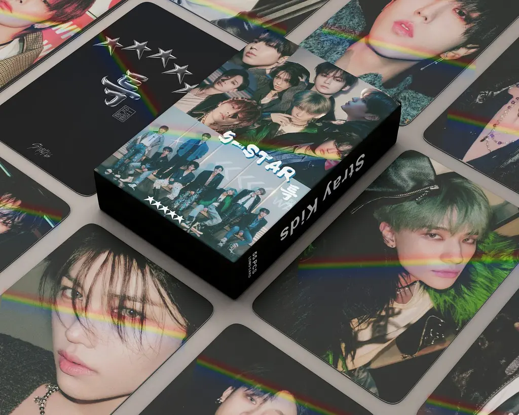 Ломо Карти Lomo Card China Stray Kids / SKZ Стрей Кідс голографічні СС C SK 33 - фото 5