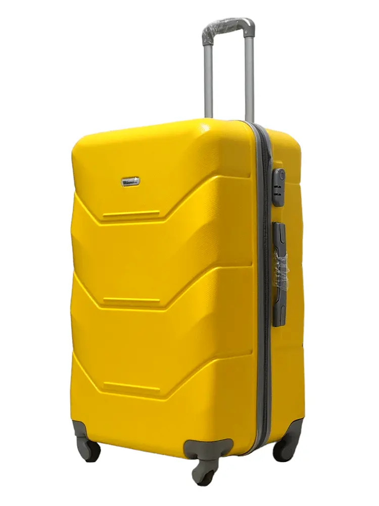 Валіза велика L ABS-пластик Milano bag 147M 76×51×31см 115л Жовтий - фото 2