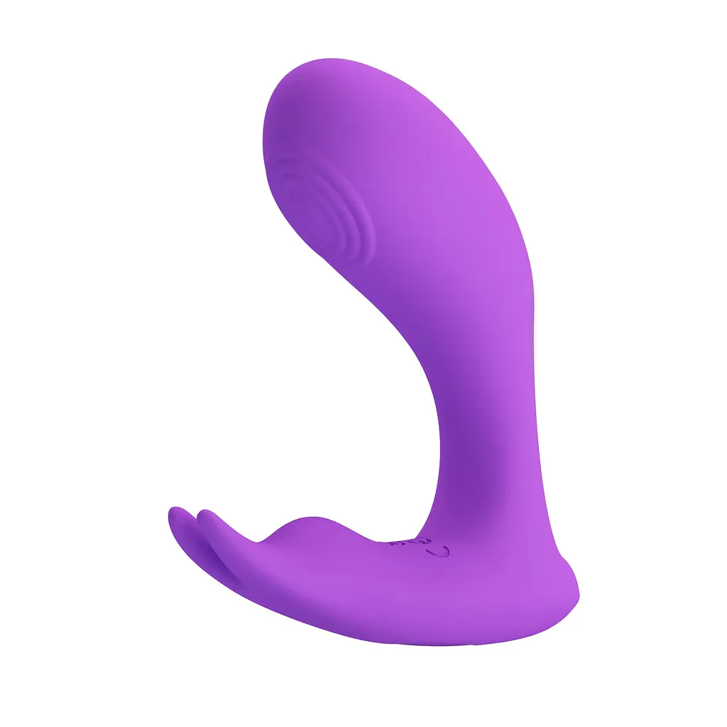 Вібростимулятор PRETTY LOVE Idabelle Purple, 12 vibration functions 12 pulse wave settings Wireless PRETTY LOVE BI-300052W 98567 - фото 4
