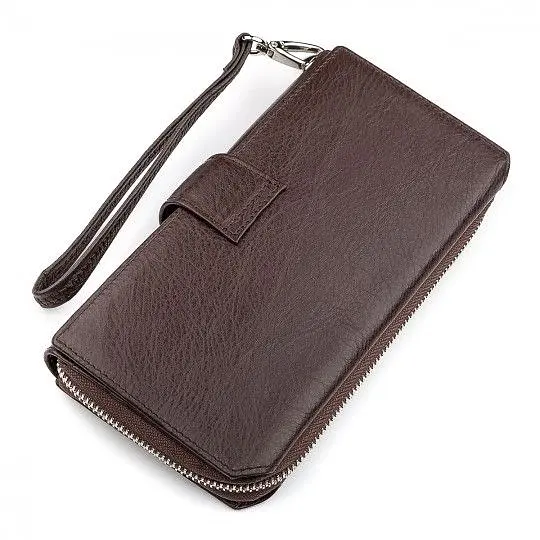 Гаманець жіночий ST Leather 18457 (ST228) з натуральної шкіри коричневий - фото 2