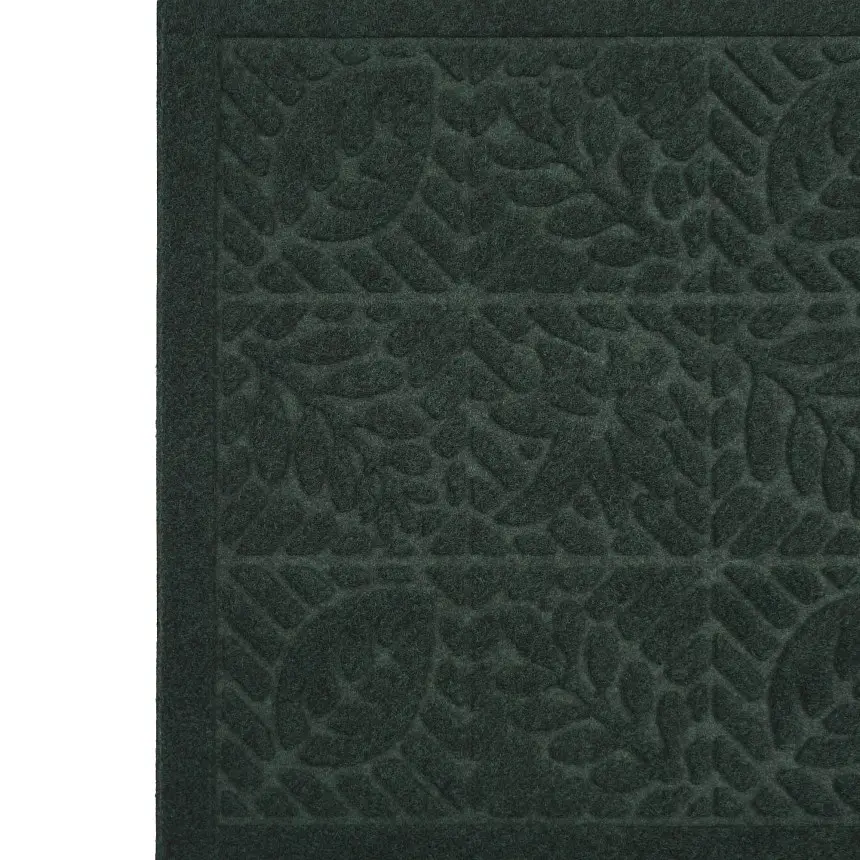 Килимок придверний Eco Fabric Листя без кромки смарагд 40 х 60 см (4060-010) - фото 6