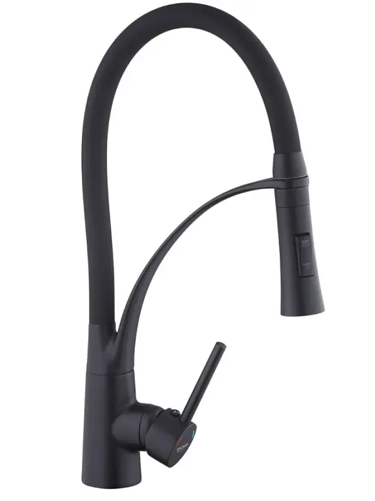 Змішувач для кухні Kroner KRP Ersel - SCH03393BLK (CV033799) - фото 3