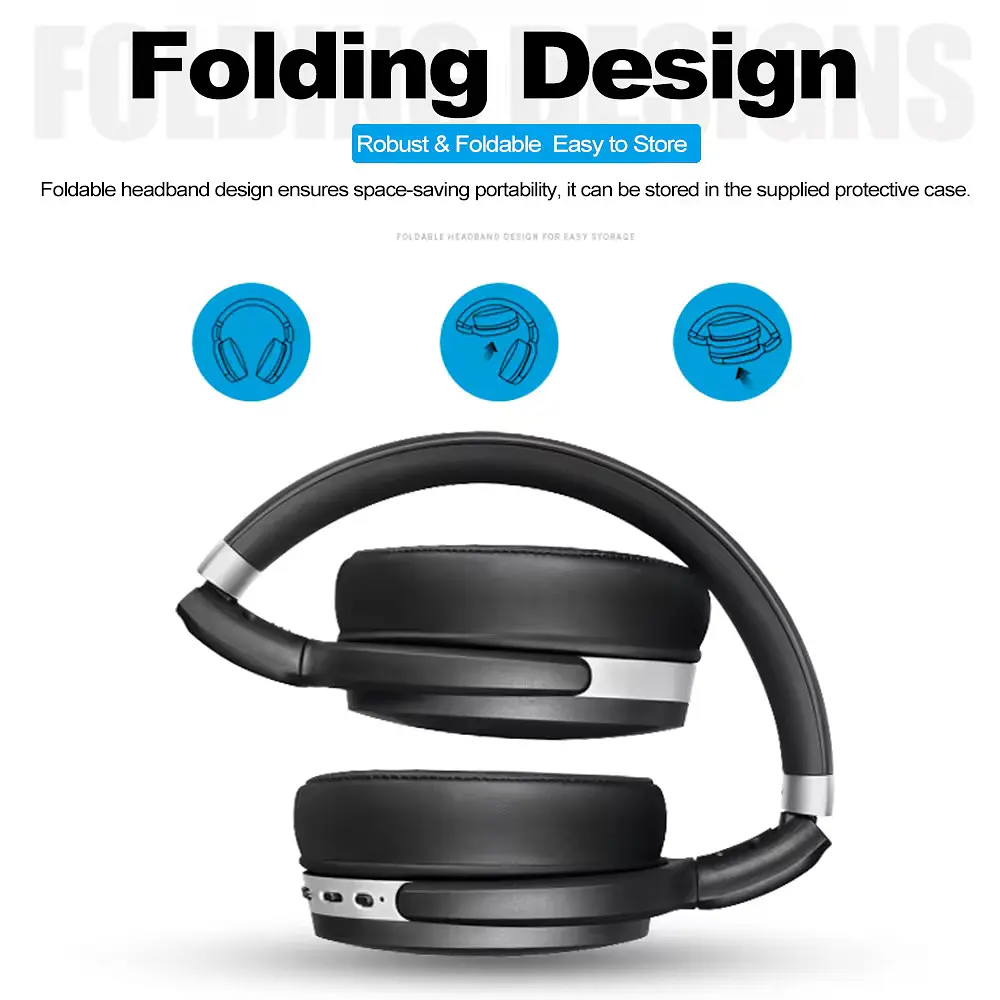 Бездротові Bluetooth навушники Sennheiser HD 4.40BT з шумозаглушенням і мікрофоном - фото 2