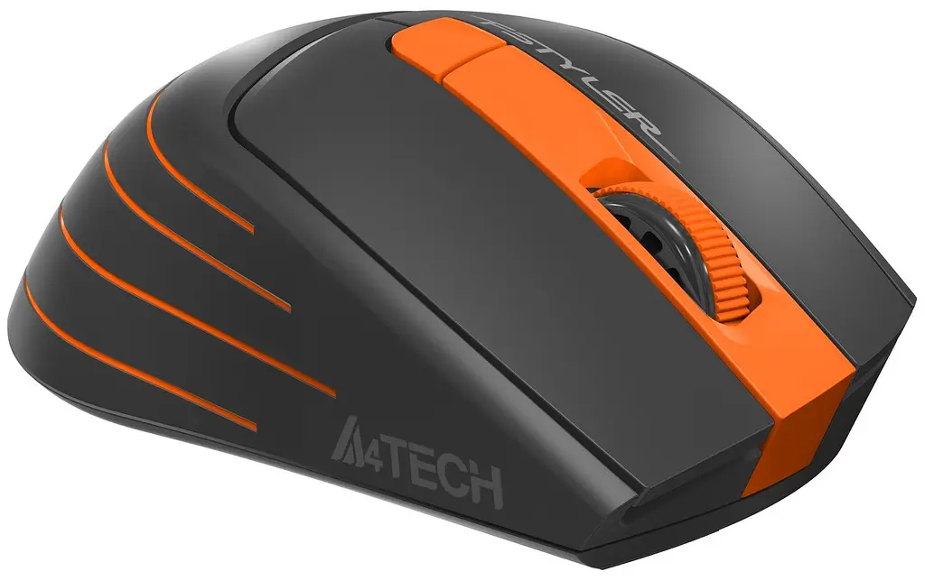Миша A4Tech Fstyler FG30S Orange/Black - фото 6