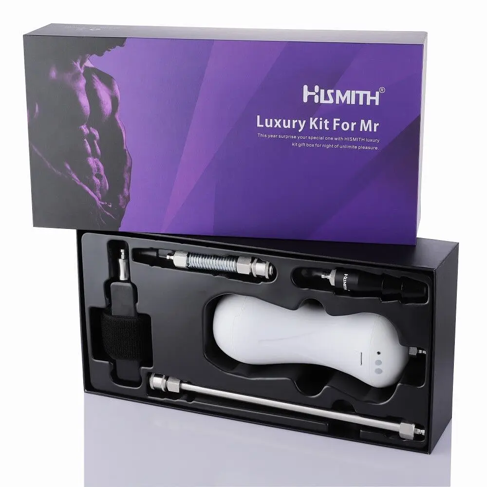 Набір адаптерів Hismith KlicLok System Set for Him «для нього» для секс-машин - фото 8