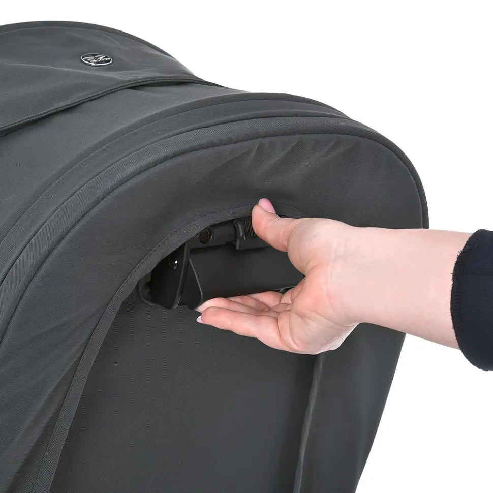 Коляска дитяча універсальна 2 в 1 GENESIS ME 1126 Asphalt Gray - фото 5