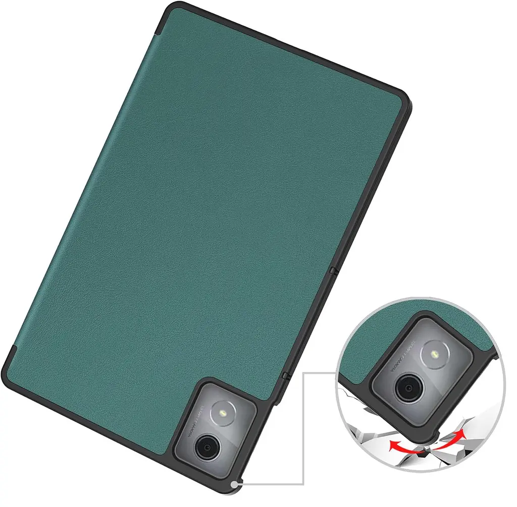 Чохол-книжка BeCover Smart Case для Lenovo Tab K11 Plus TB-352F 11.45" Темно-зелений (711850) - фото 3