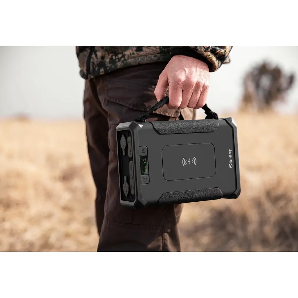 Батарея універсальна Sandberg 96000mAh, Survivor, DC/84W, PD/60W, Cigar Lighter 180W, Wireless, LiFePo4 (420-78) - фото 8