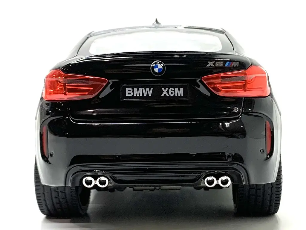 Машинка колекційна металева BMW X6M Rastar 56600 1:24 чорний - фото 4
