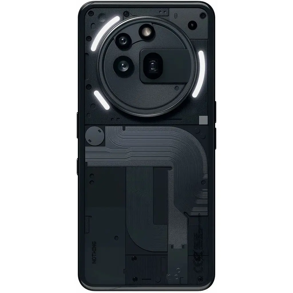 Смартфон Nothing Phone (3a) Pro 12/256GB Black (Snapdragon ) - фото 2
