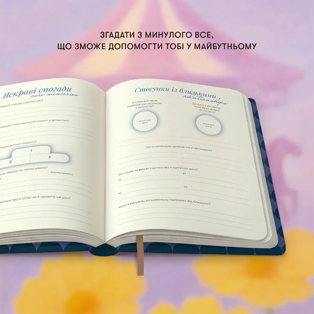 Щоденник самотурботи «Час піклуватися про себе» синій - фото 9