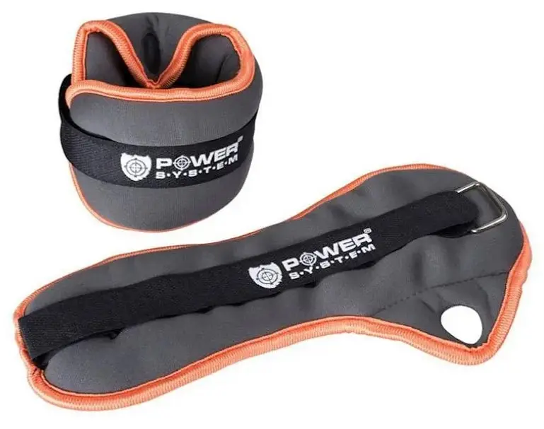 Обважнювачі-манжети для ніг та рук Power System PS-4071 Wrist Weights (2 шт*2 кг) (PS_4071_Grey) - фото 2