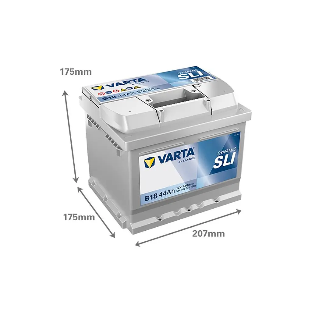 Акумулятор автомобільний Varta Blue Dynamic 44Ah (544402044) - фото 3